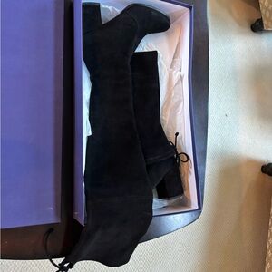 Stuart Weitzman Black Over the Knee Boots